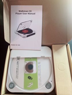 Reproductor de CD portátil con altavoces estéreo