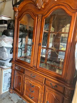 Wood cabinet