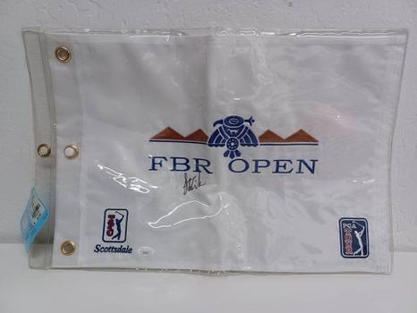 Fbr Open Scottsdale Tpc Flag Autograph