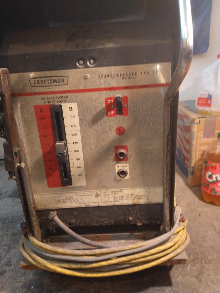 Sears And Roebuck Craftsman 220 Stick Welder