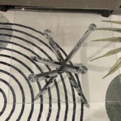 Modern Glass Side table