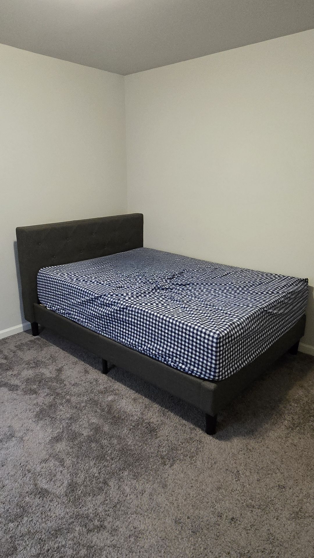 Bed Frame and Mattress Full Size