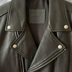 ALLSAINTS men's leather jacket