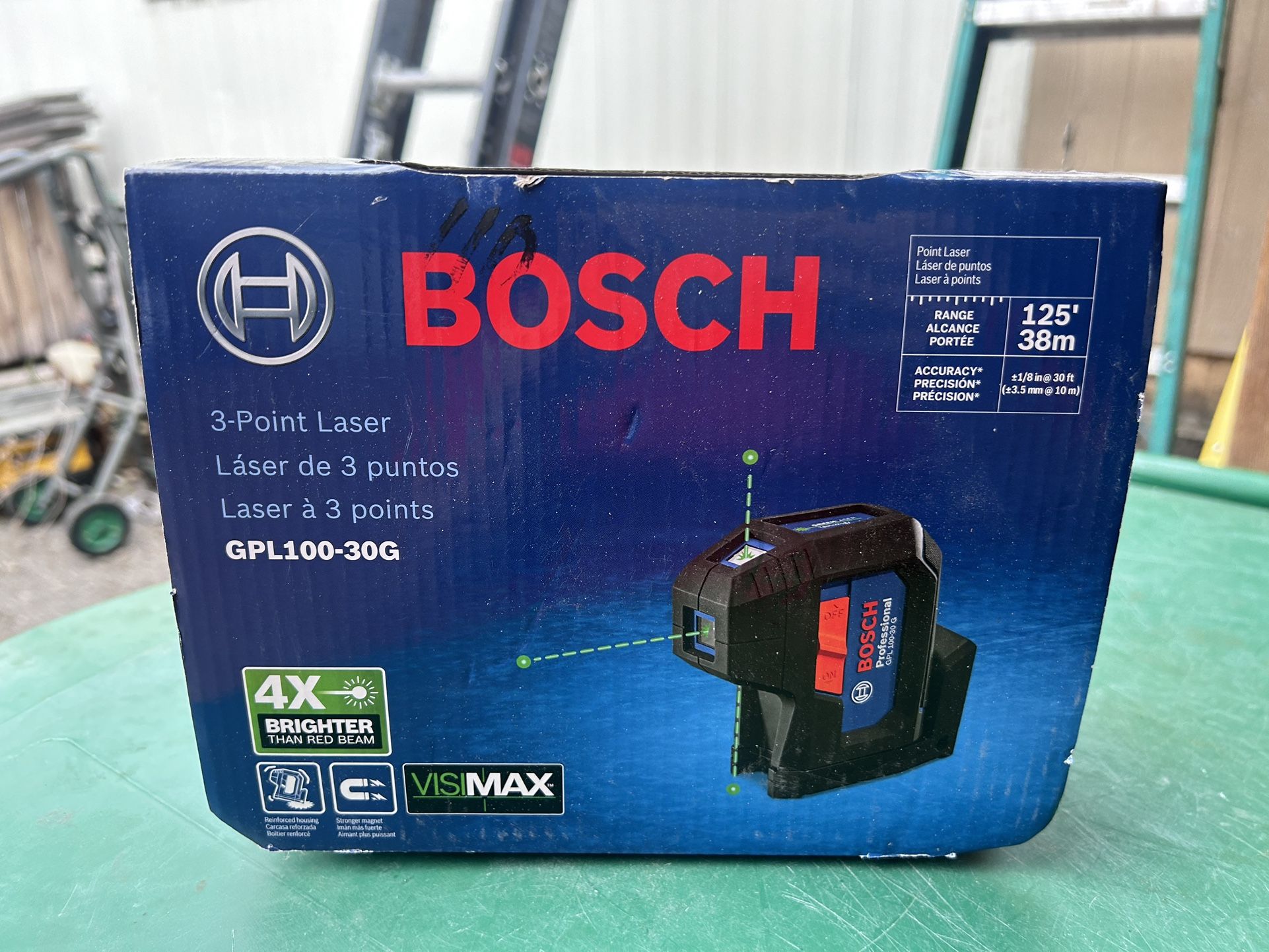 Bosch 3 point laser