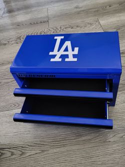 Fathers Day LA Dodgers mini toolbox