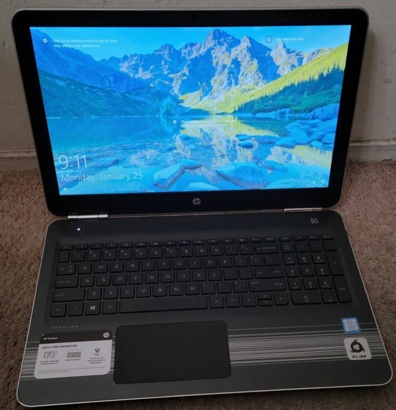 HP Pavillion Touchscreen LAPTOP WINDOWS 10