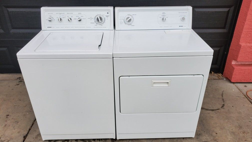 KENMORE WASHER AND *GAS* DRYER, FREE DELIVERY AND INSTALLATION, 4 MONTHS WARRANTY