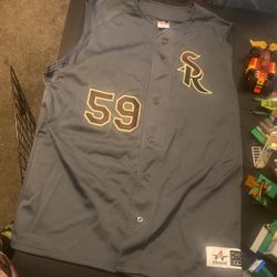  Jersey Vest #59 Shadow Ridge Never Worn LARGE 