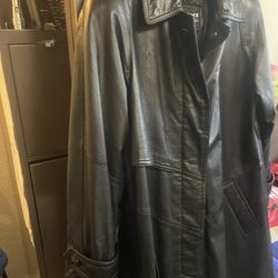 Wilson’s Black Leather Jacket