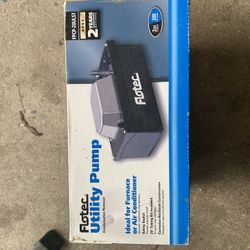 Utility Condensate Removal Pump