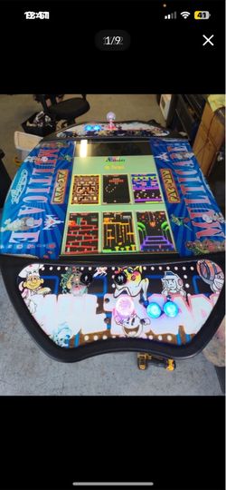 Multicade multigame cocktail table Arcade game