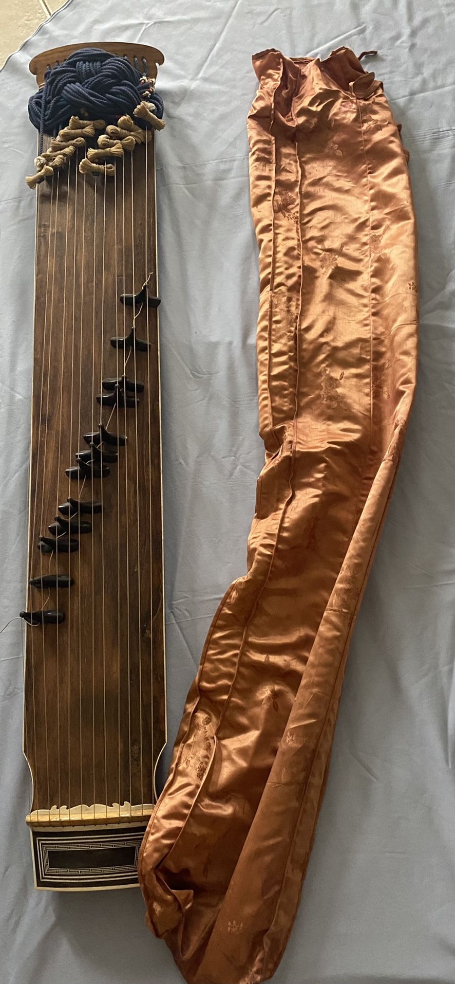 Antique Korean Zither (gayageum) - Beautiful Piece