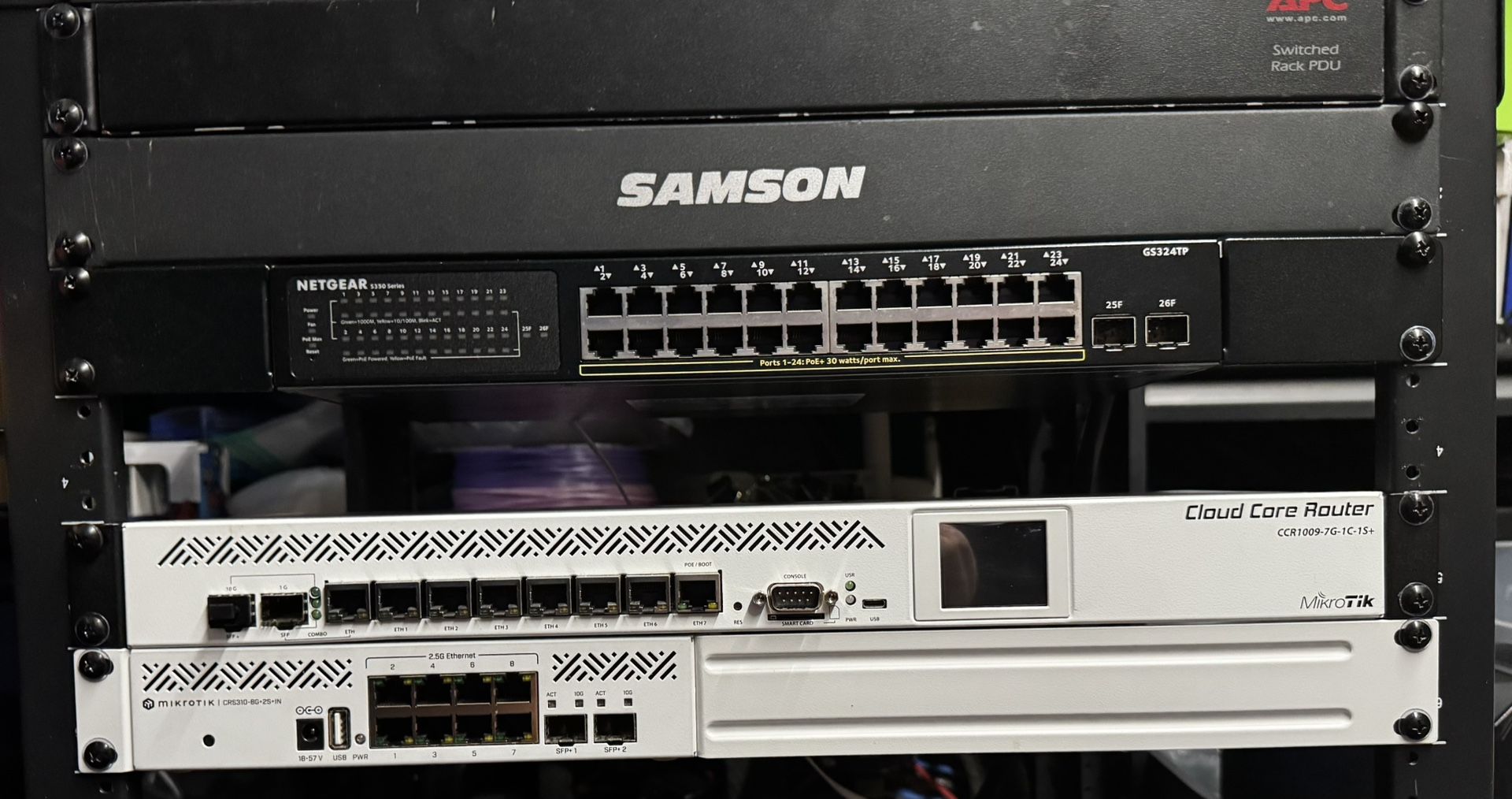 MikroTik Crs310
