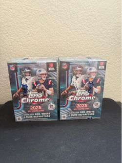 2025 Topps Chrome Football Value Box