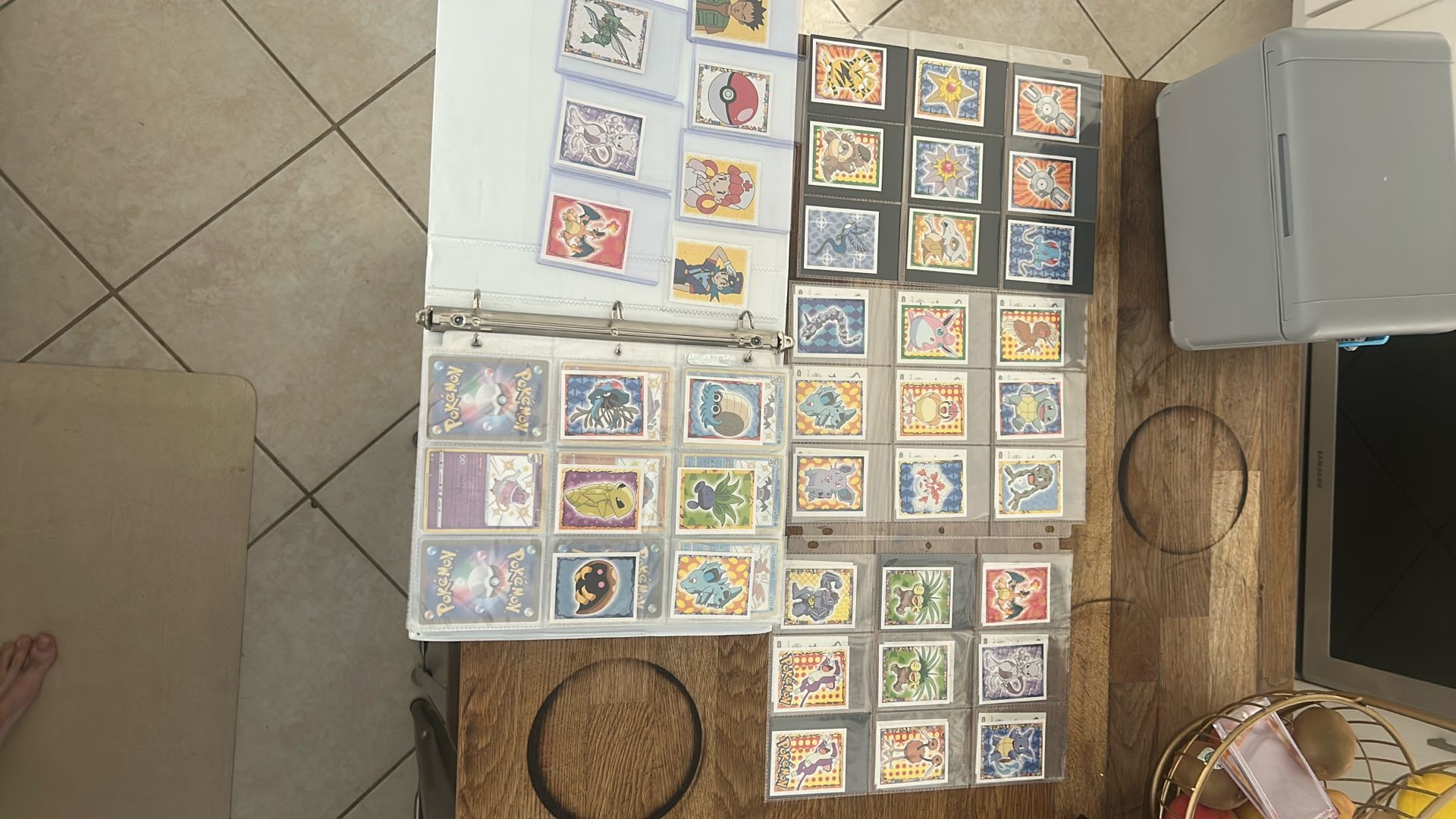 1999 Base Set Pokemon Stickers