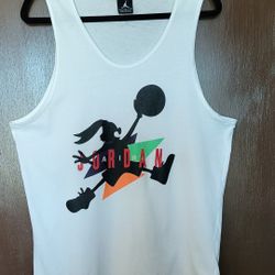 Air Jordan Looney Tunes Bugs Bunny Space Jam Men's Tank Top Shirt 