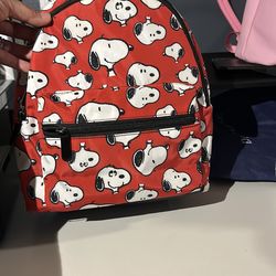 Backpack snoopy