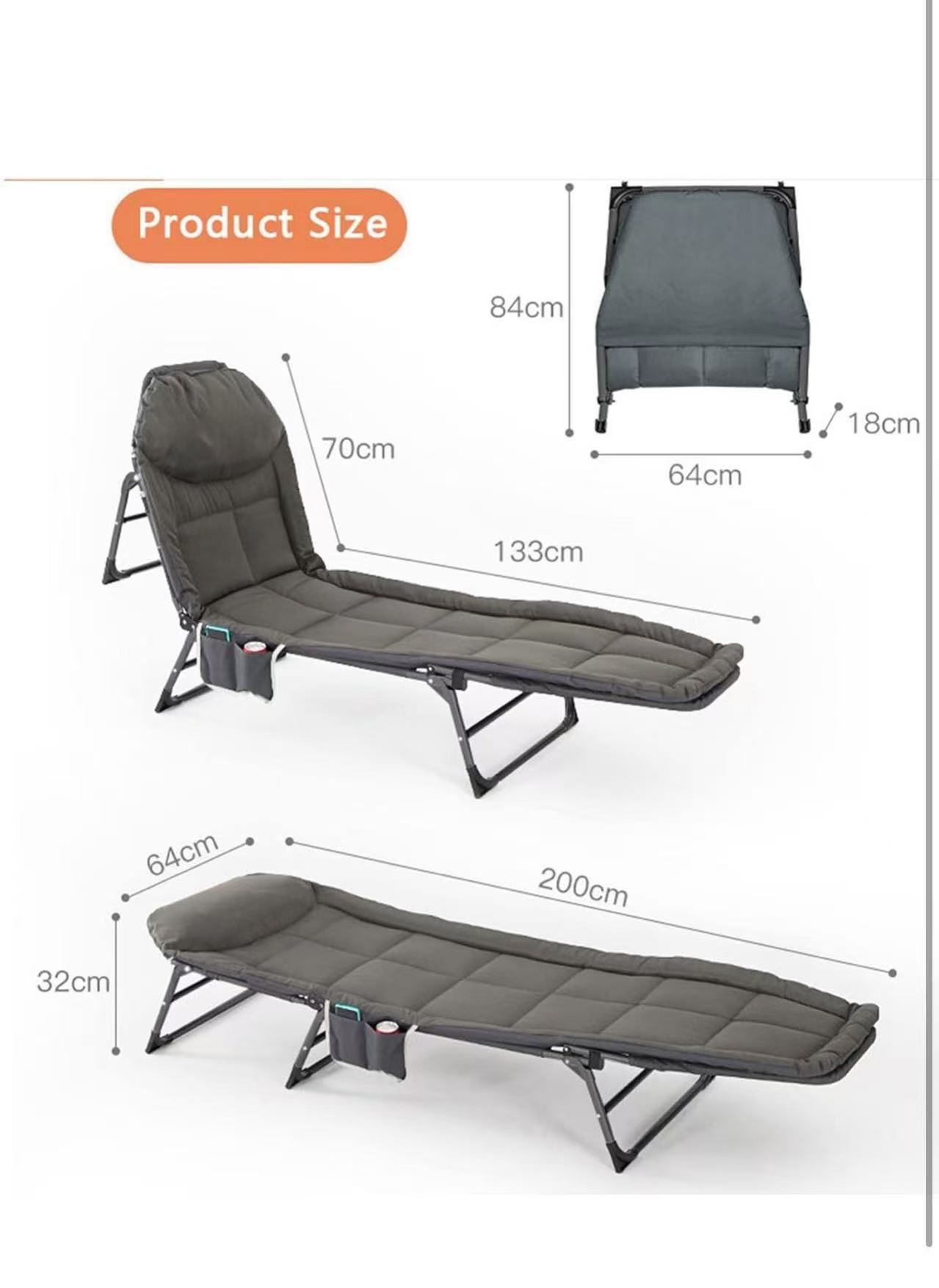 Arm,Folding Bed Recliner