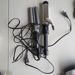 Curling Iron And Crimp
