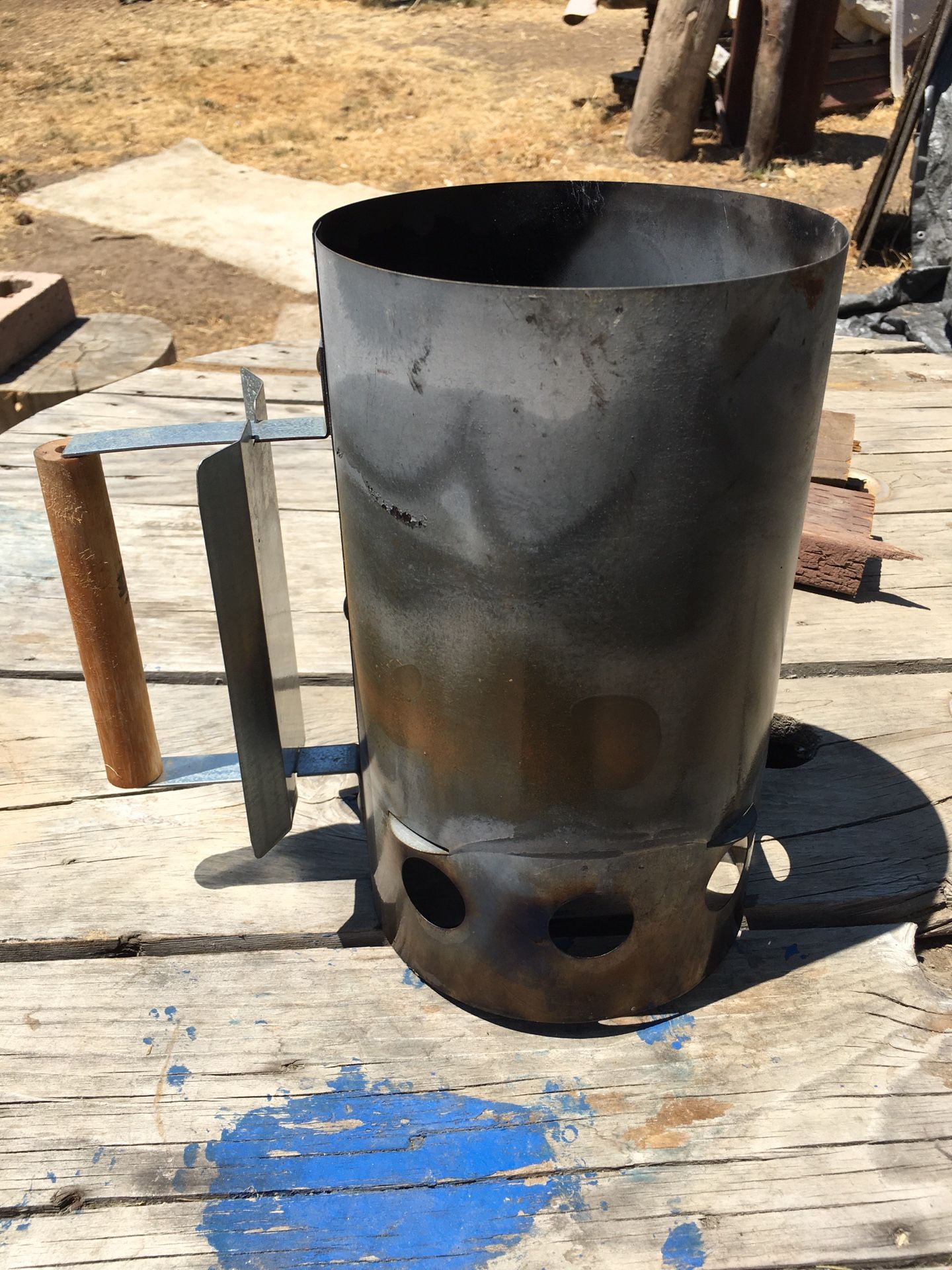 Lightly Used BBQ Charcoal Chimney Starter