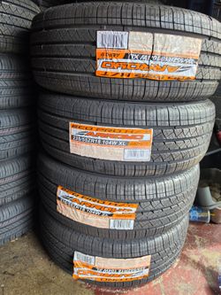 235 55 18 Arroyo Tires Con 50,000 millas de Garantía