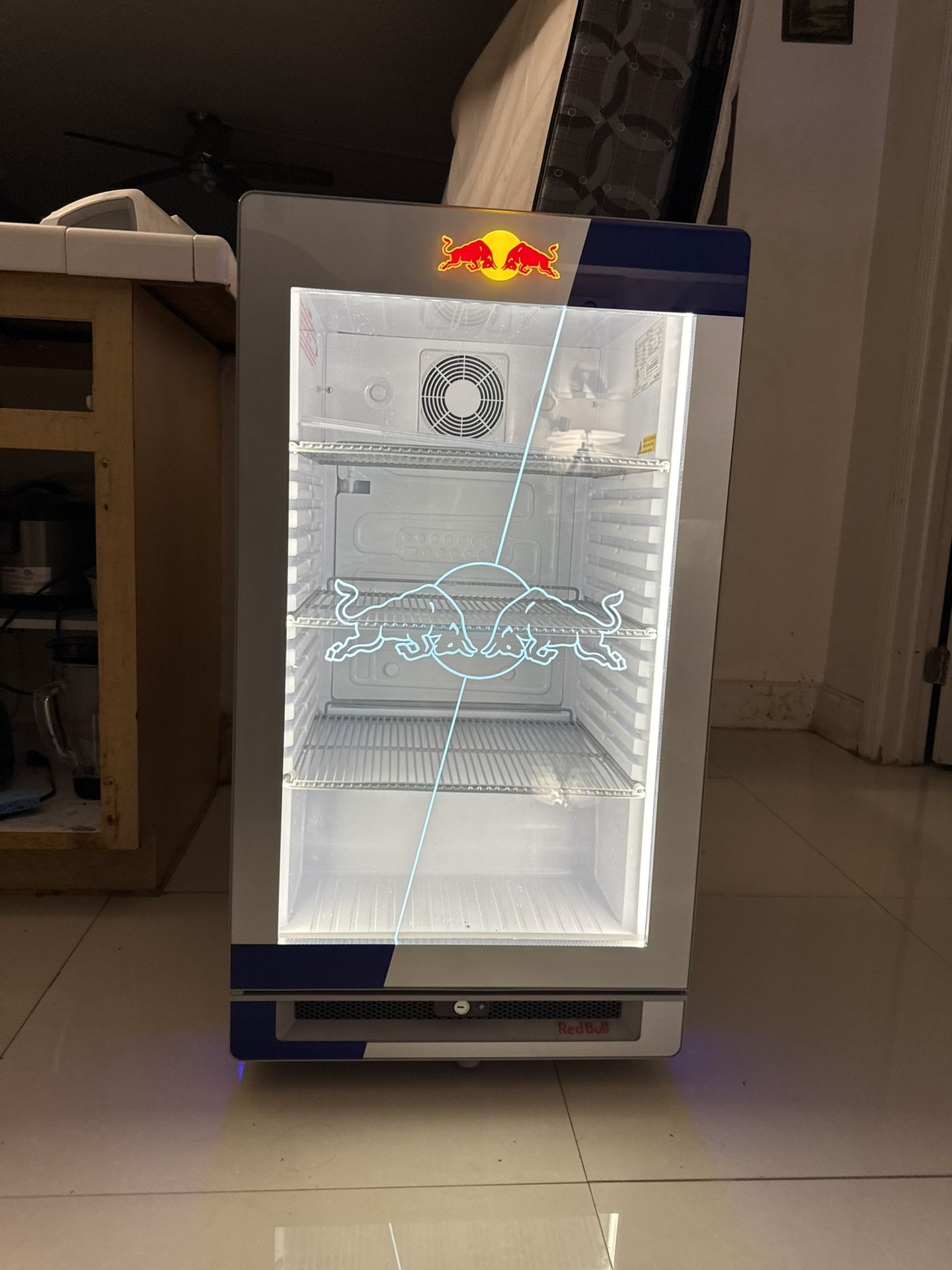 Red Bull Small ECO LED, Fridge, 115V cooler bar fridge