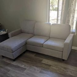 Light Gray Modern Sectional Sofa