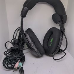 Turtle Beach Ear Force X12 Black Wire Gaming Headset PC & Xbox 360
