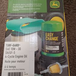 John Deere Auc13705 Easy Home Change Kit