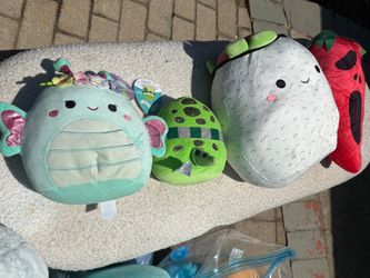 Lot of Squishmallow plush toys