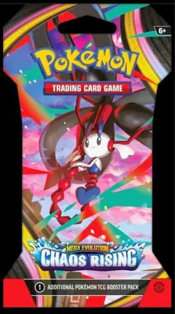 🔥 POKÉMON CHAOS RISING SINGLE BOOSTER PACK 🔥