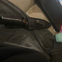 The Knife Is In Good Shape Has Some Scratches On It The Blade Is Very Sharp And The Case Is Ok Not Torn Up 