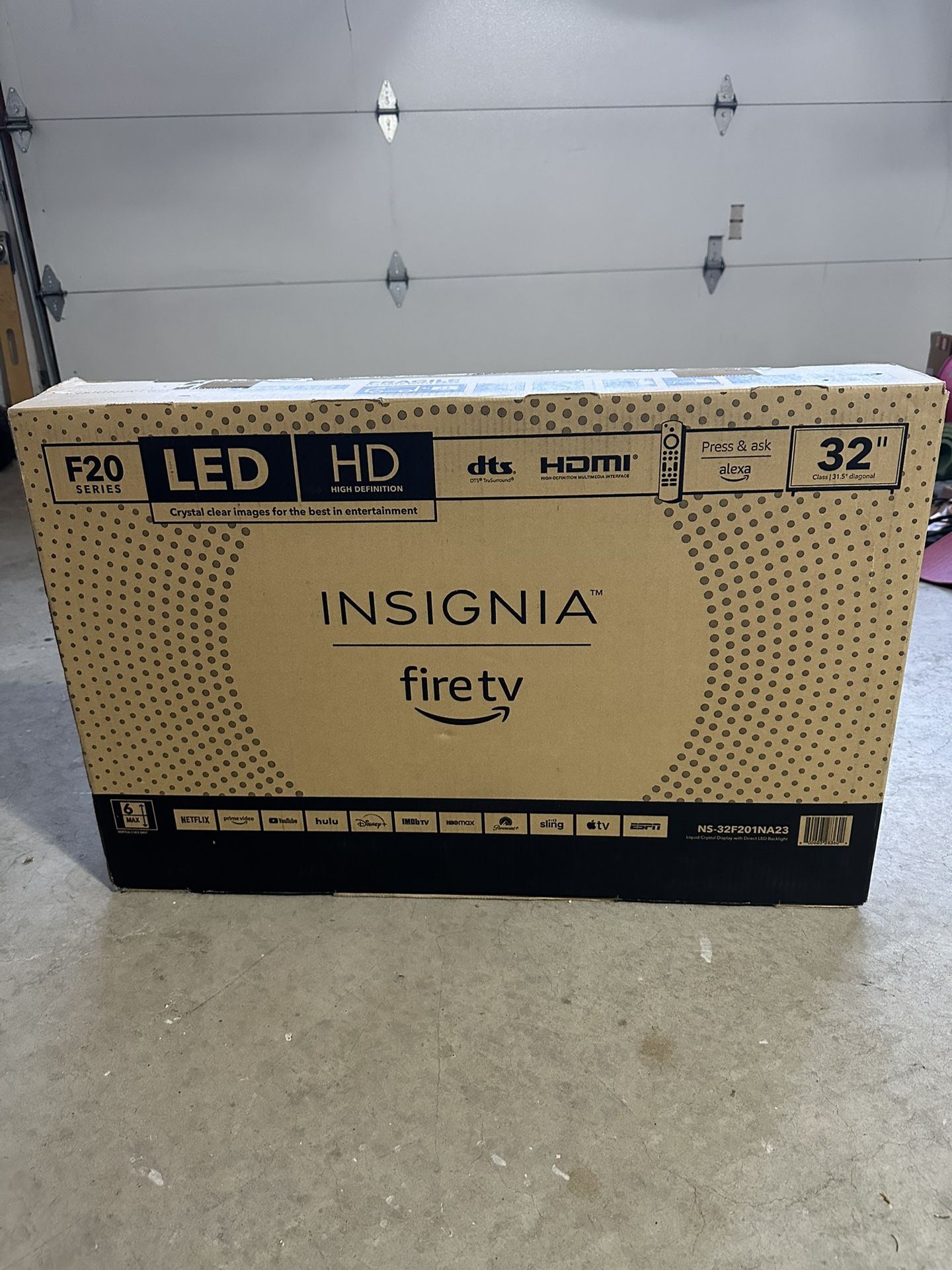 32” LED Insignia Fire TV $30