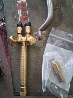 Oxy fuel cutting and welding handle and tip new never used