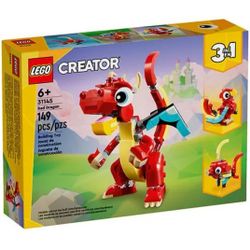 Lego 31145 Creator Red Dragon 149 Piece

