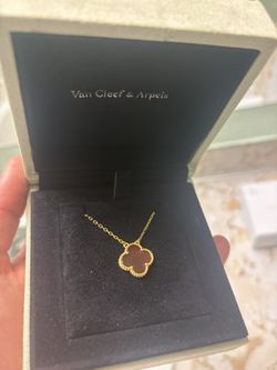 Red vancleef necklace