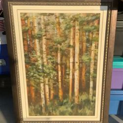 Very pretty picture/print of forest by Scott Lee  