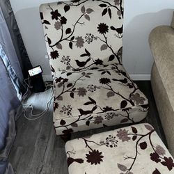 Chair And Ottoman