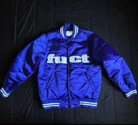 FUCT Blue stadium jacket