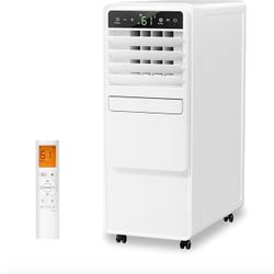CPHCPH 16,000-Btu Portable Air Conditioner 5-In-1 WiFi Smart Portable Air Conditioner With App, Cooling Rooms Up To 750 Sq.Ft, Fan & Dehumidifier, 24H