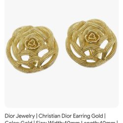 Christian Dior Vintage Earrings 