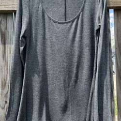 Zenana Outfitters Gray Tunic  