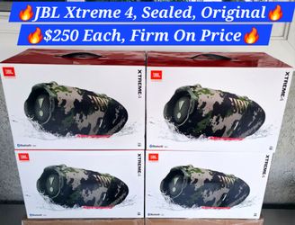 🔥JBL Xtreme 4 🔥NEW, SEALED BOX 🔥$250 Firm On.Price/ Precio Firme🔥Original JBL💯%