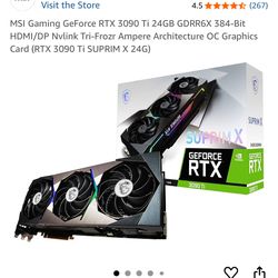 MSI RTX 3090 Ti SUPRIM X 24G