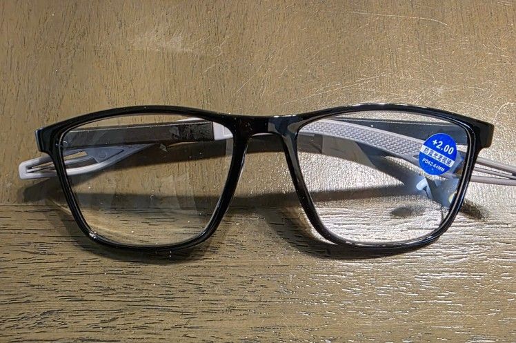 ANTI BLUE LIGHT READING GLASSES +200