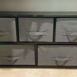 Dresser Organizer Fabric Storage Chest