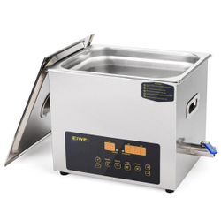 Dual-Frequency Digital Ultrasonic Cleaner with Heater and Timer CD-E10