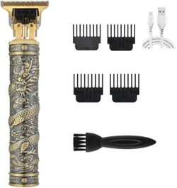 Hair Clipper Electric Clippers New Electric Men Retro T9 Style Buddha Head Carving Oil Head Trimmer(ABS 11)