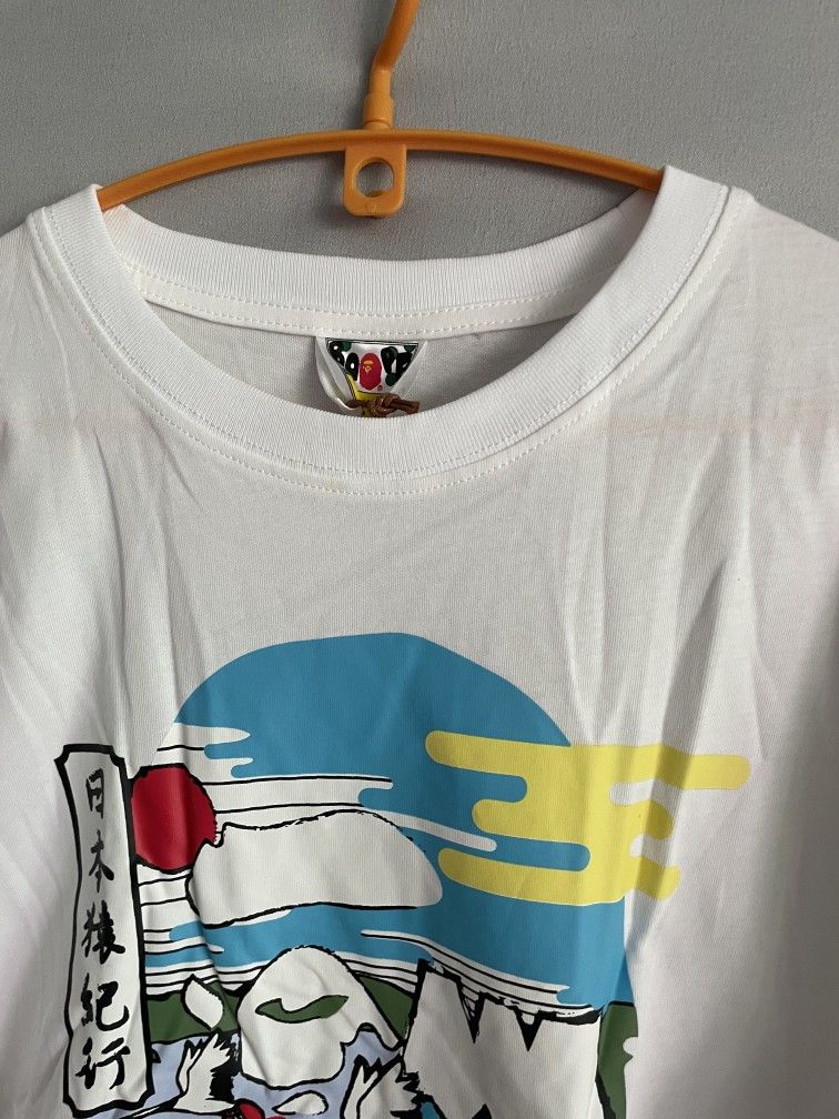 A Bathing Ape Japan Culture Lucky Cat Graphic Print Tee