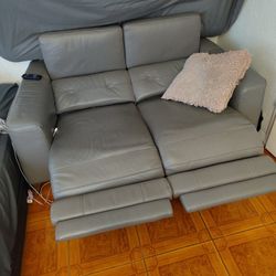 Leather Recliner 